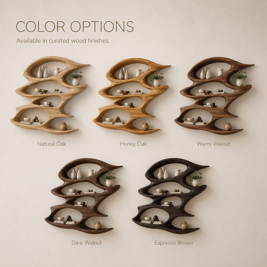 Caldera Organic Wood Bookshelf - product image 03
