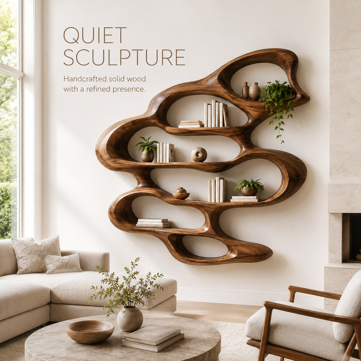 Soren Rounded Bookcase - product image 02