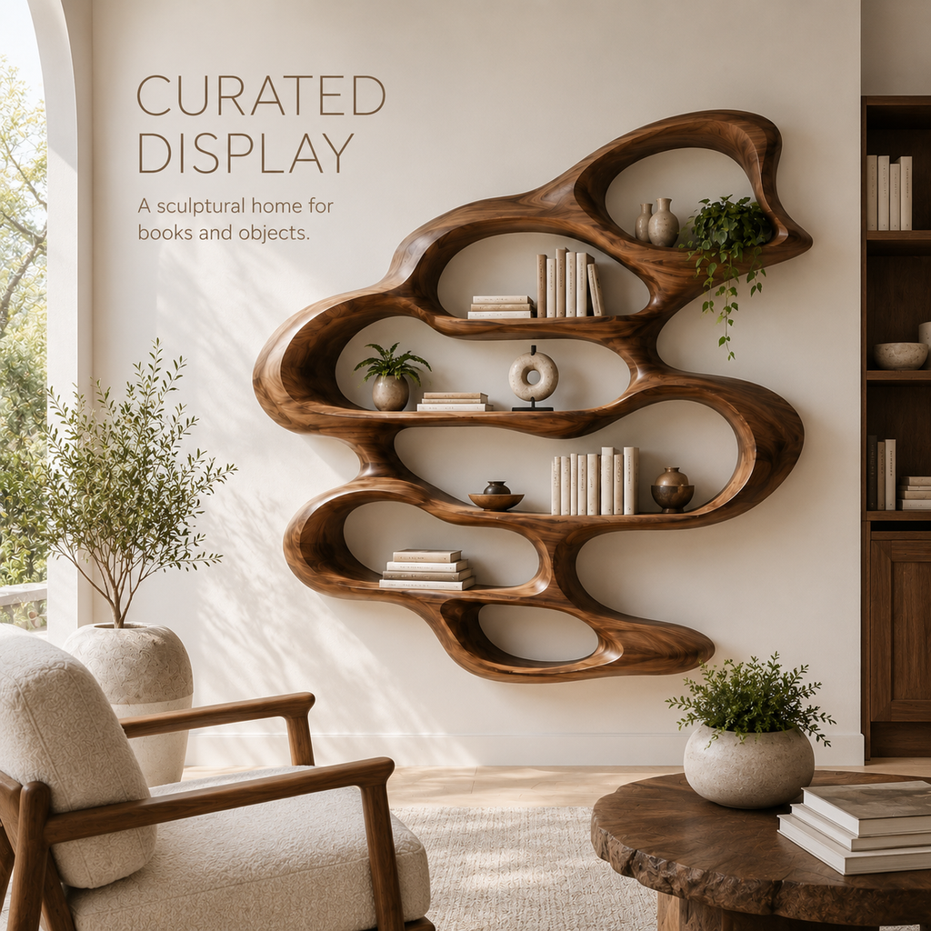 Soren Rounded Bookcase - product image 07