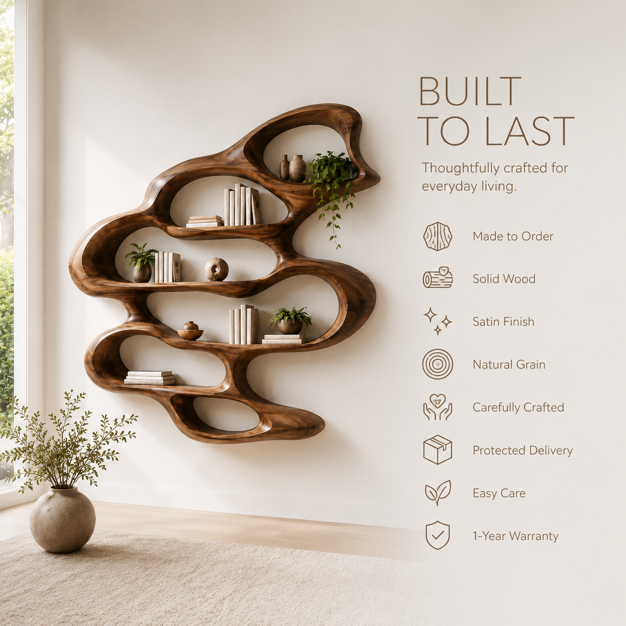 Soren Rounded Bookcase - product image 10