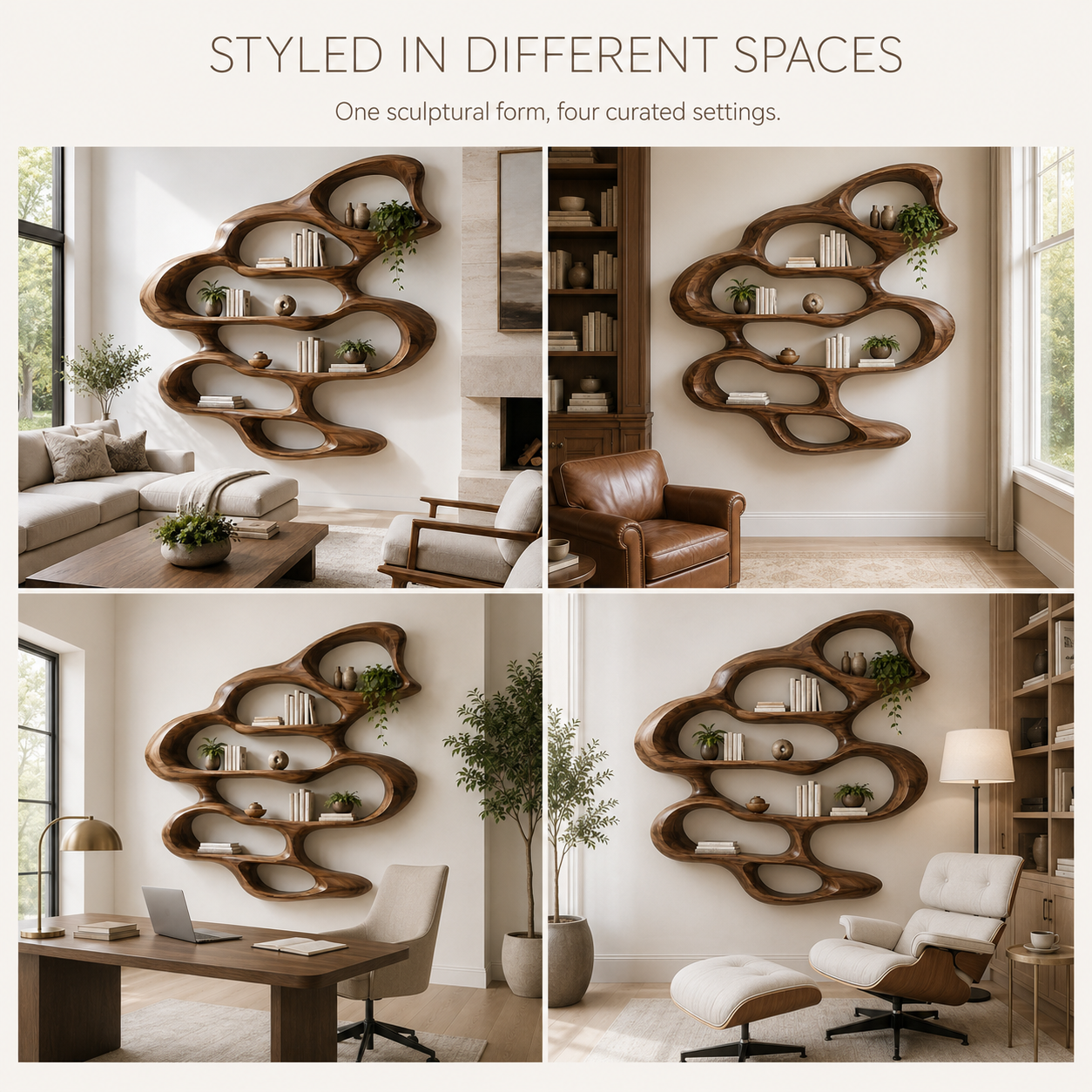 Soren Rounded Bookcase - product image 11