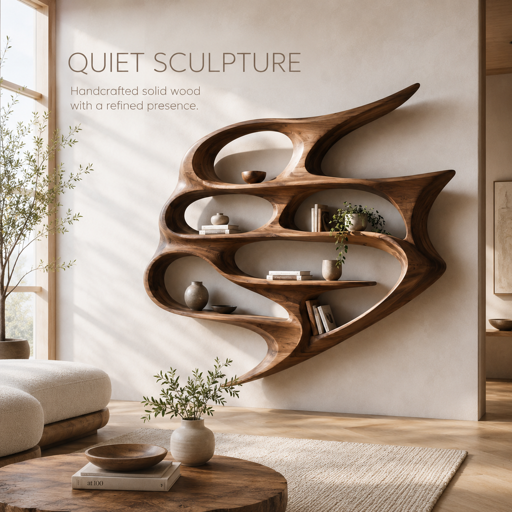 Veyra Soft Curve Bookshelf - product image 02