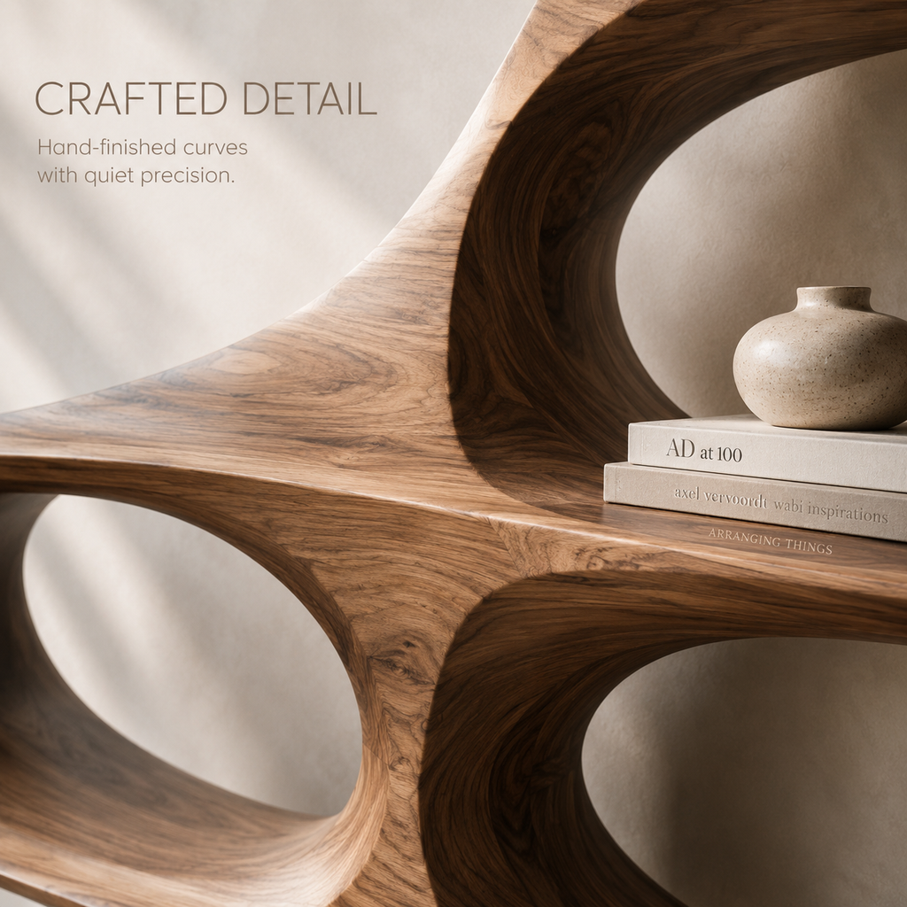 Veyra Soft Curve Bookshelf - product image 05
