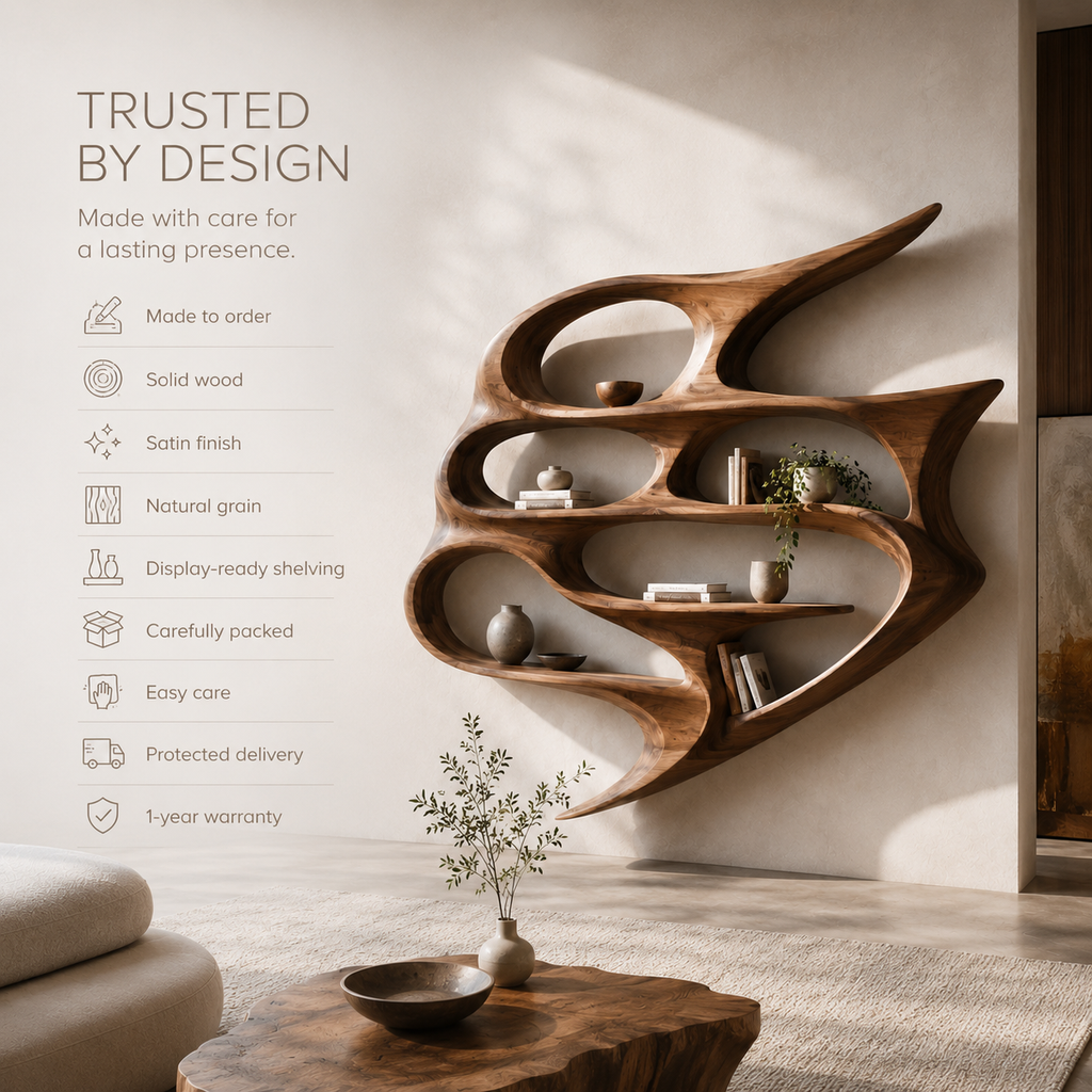 Veyra Soft Curve Bookshelf - product image 08