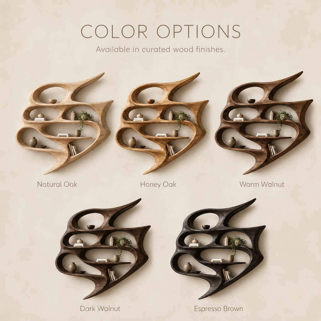 Veyra Soft Curve Bookshelf - product image 10
