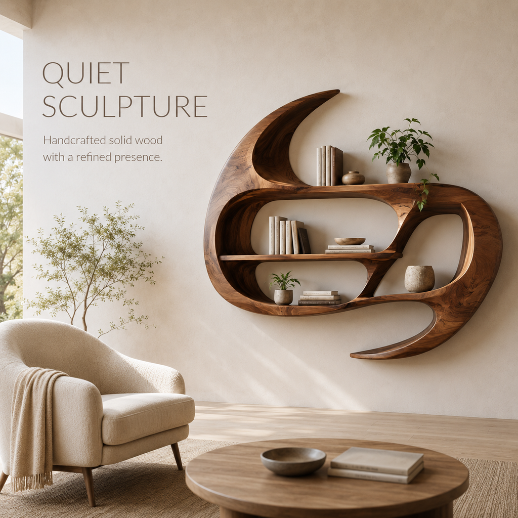 Liora Warm Walnut Bookshelf - product image 02