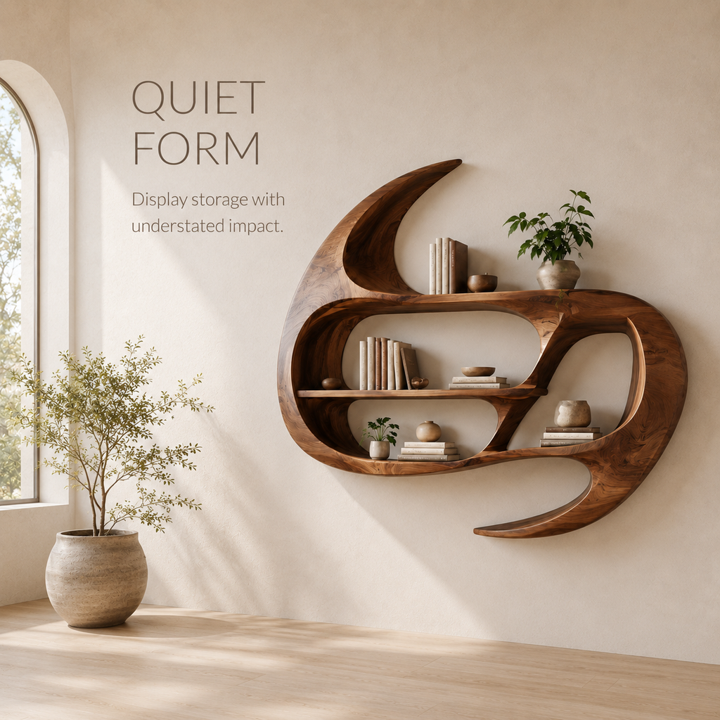Liora Warm Walnut Bookshelf - product image 04