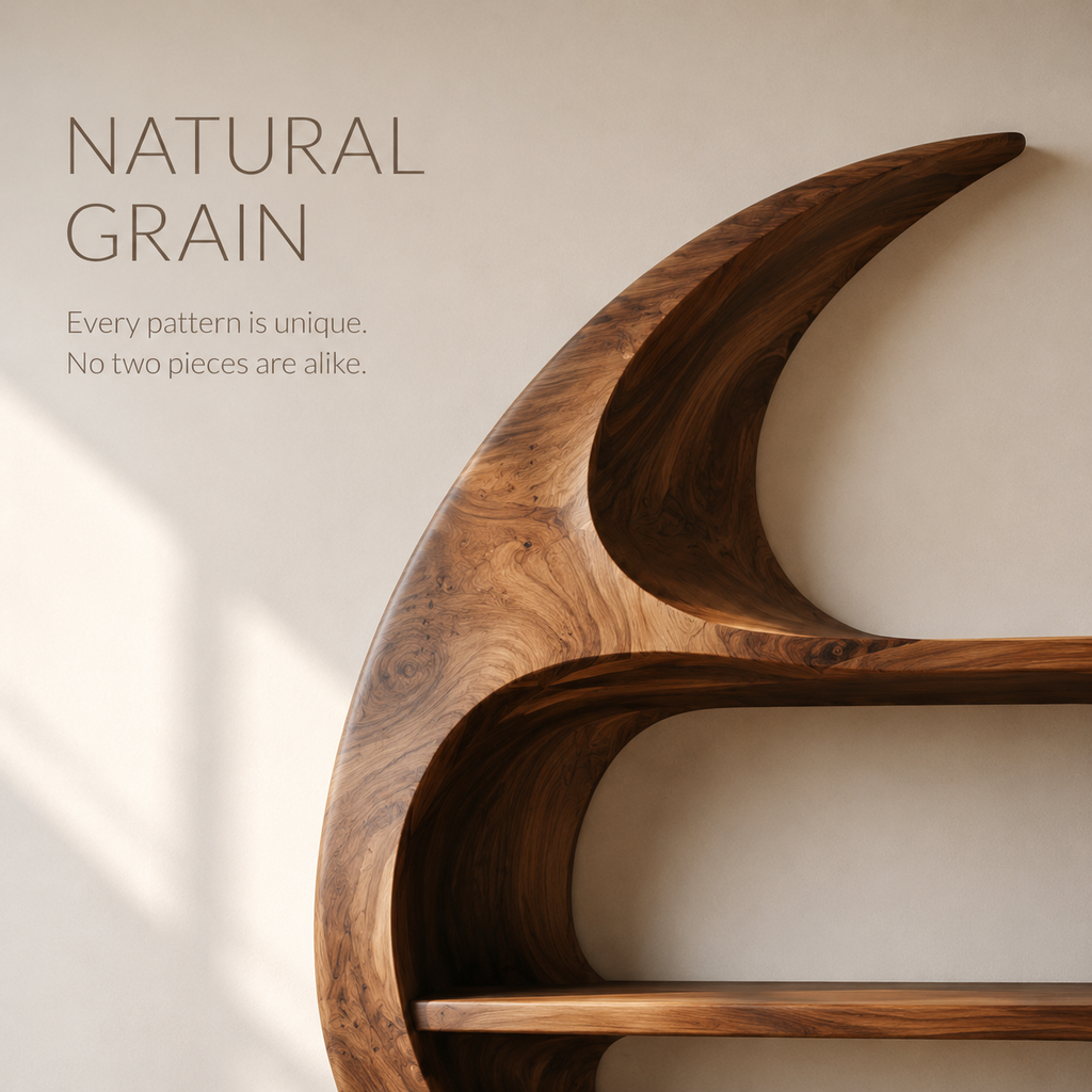 Liora Warm Walnut Bookshelf - product image 06