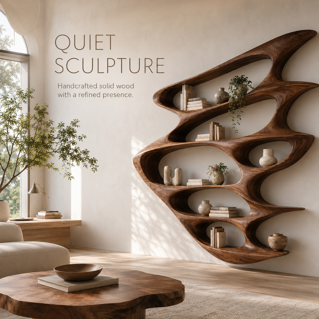 Rowan Hollow Form Bookshelf - product image 02