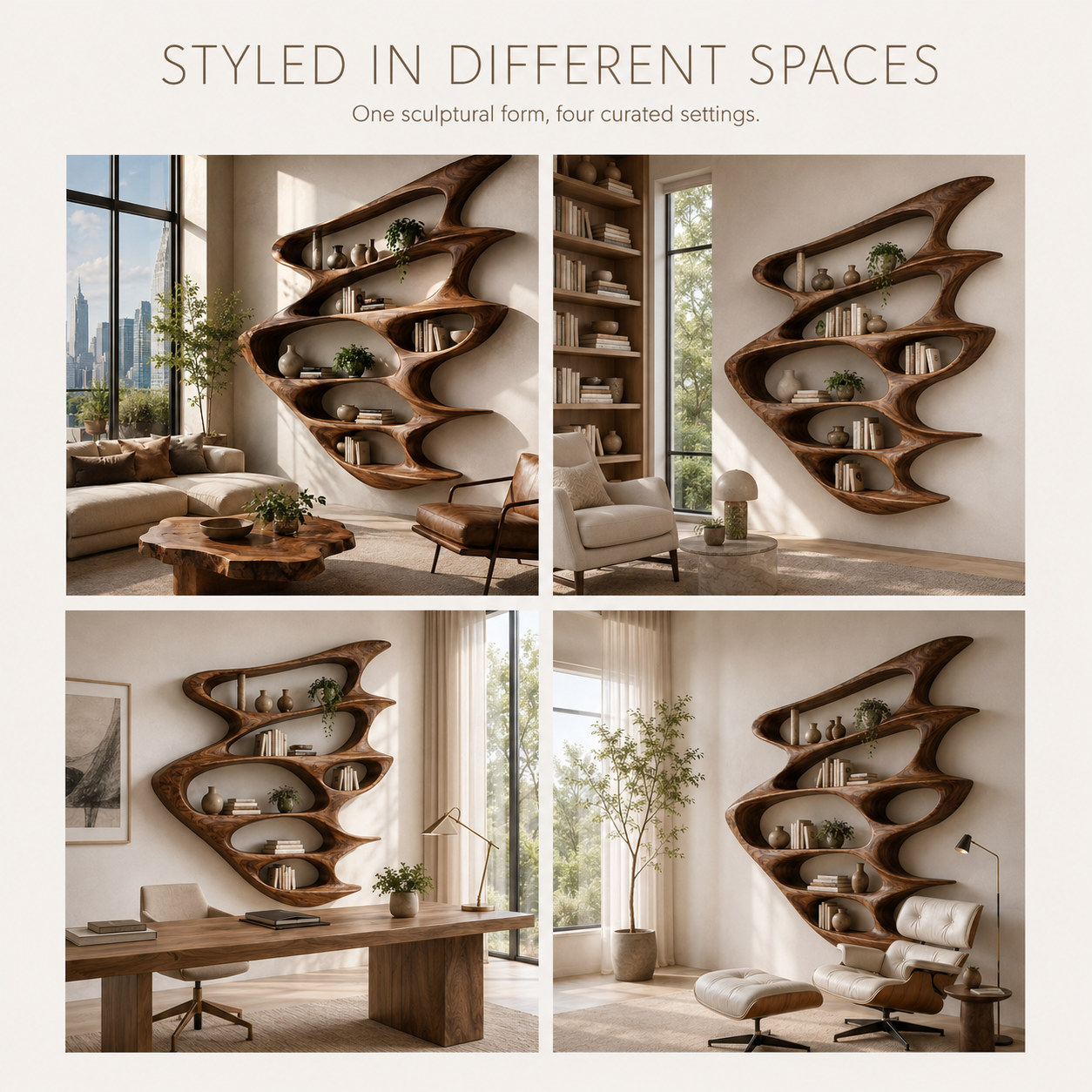 Rowan Hollow Form Bookshelf - product image 11