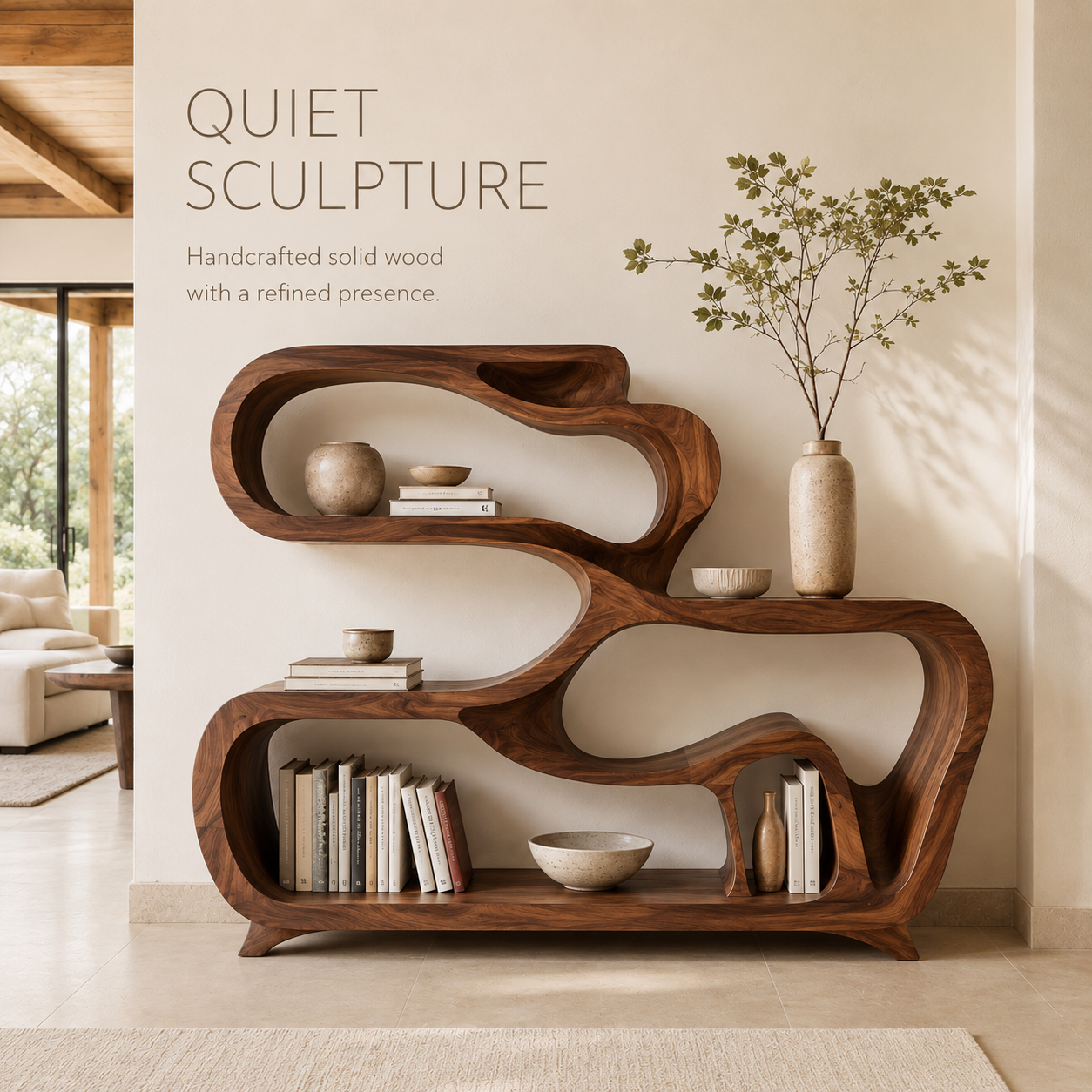 Brielle Sculpted Display Shelf - product image 02