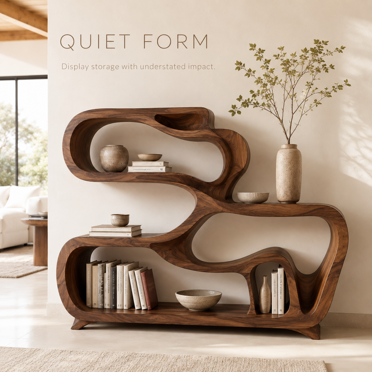 Brielle Sculpted Display Shelf - product image 03