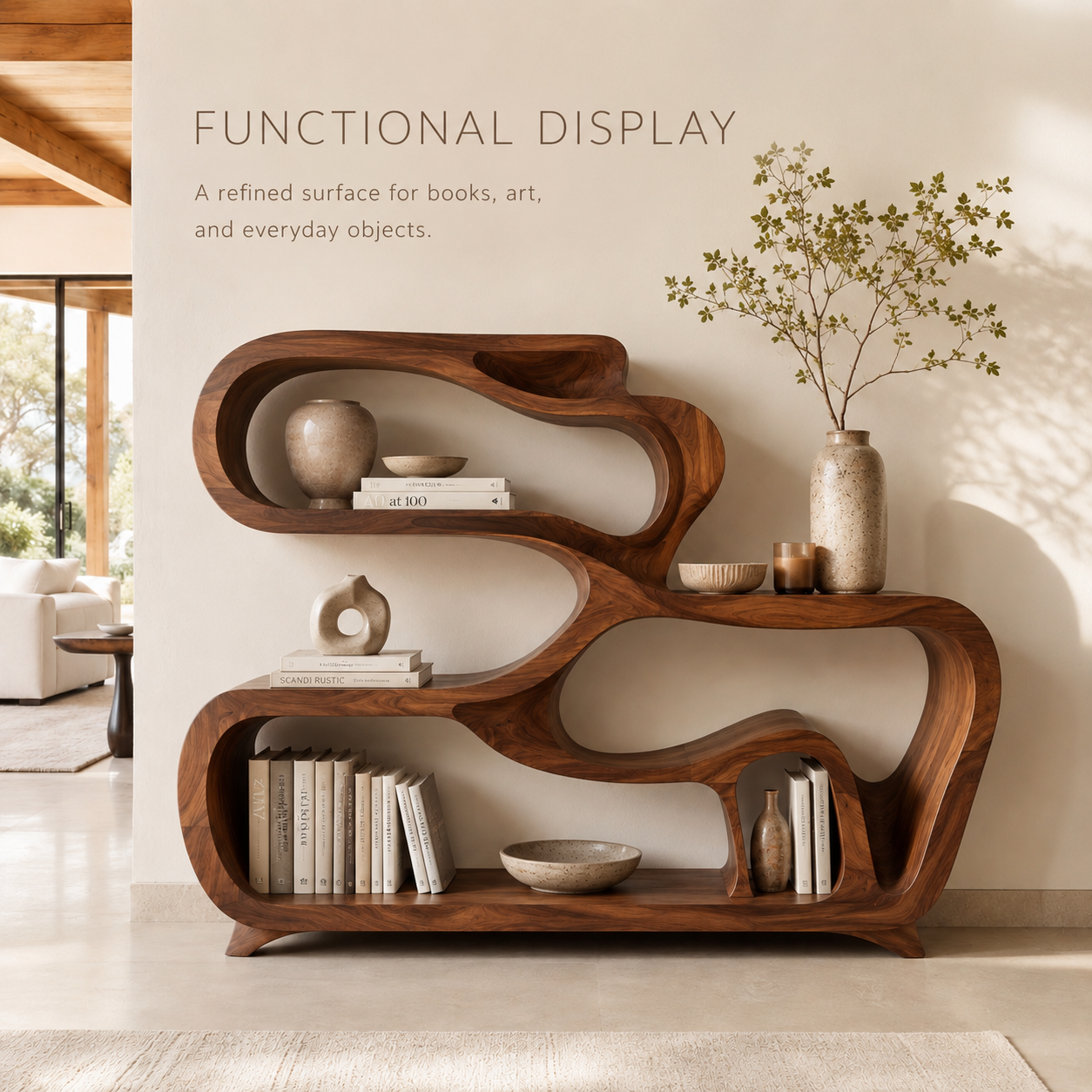 Brielle Sculpted Display Shelf - product image 07