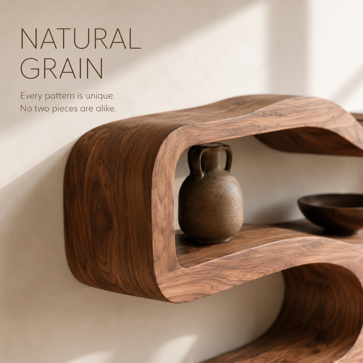 Selene Rounded Library Bookshelf - product image 05