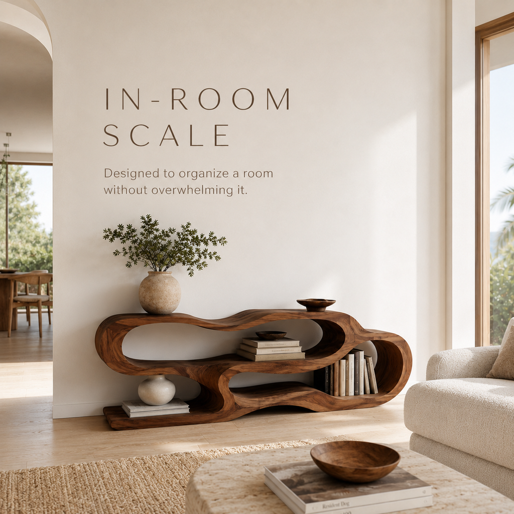 Mira Flow Wood Bookshelf - product image 04