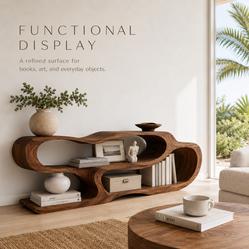 Mira Flow Wood Bookshelf - product image 07