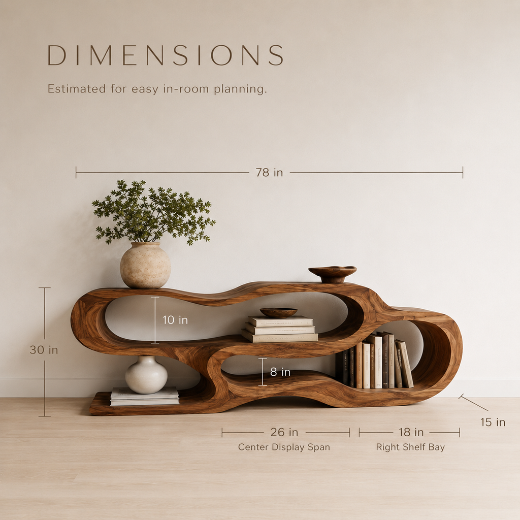 Mira Flow Wood Bookshelf - product image 08