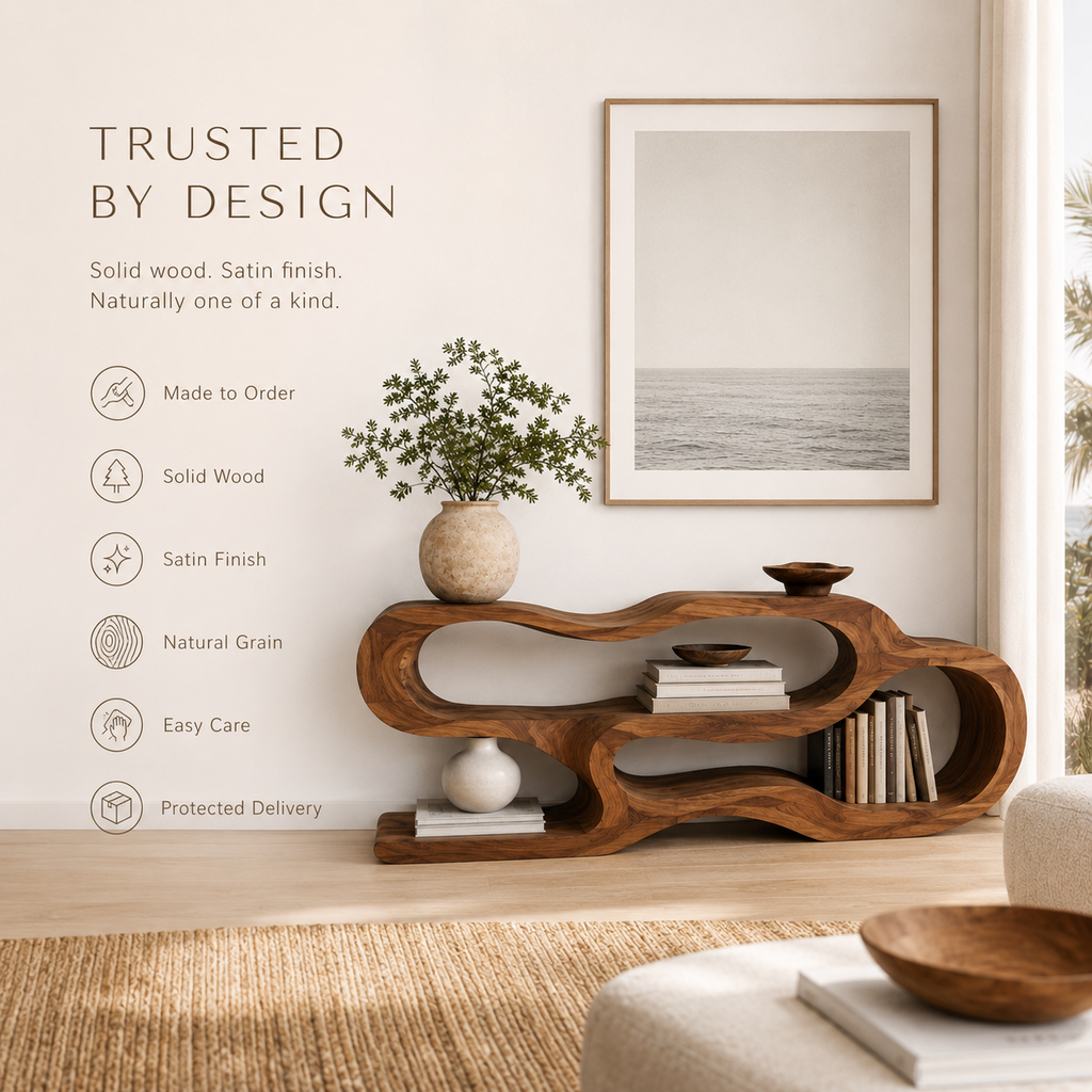 Mira Flow Wood Bookshelf - product image 09