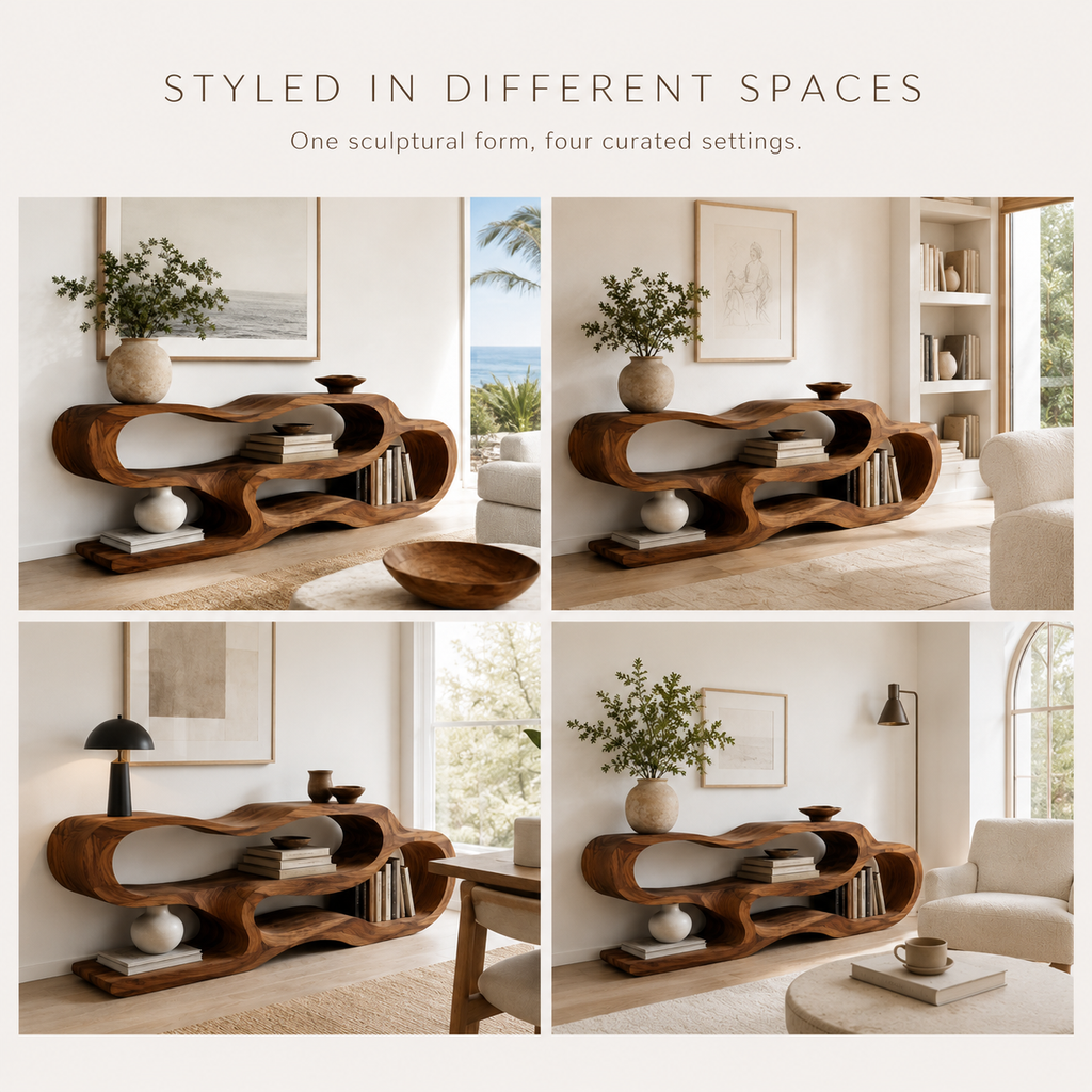 Mira Flow Wood Bookshelf - product image 10