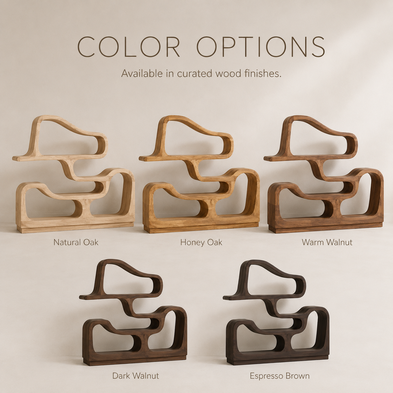 Vale Sculptural Bookshelf - product image 11