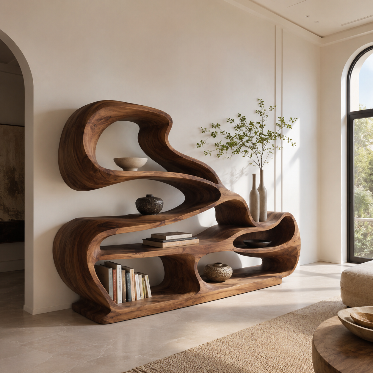 Isla Gallery Rail Bookshelf - main view