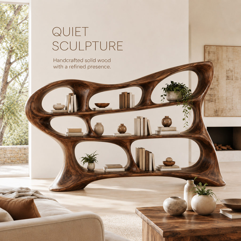 Koa Organic Display Bookshelf - product image 02