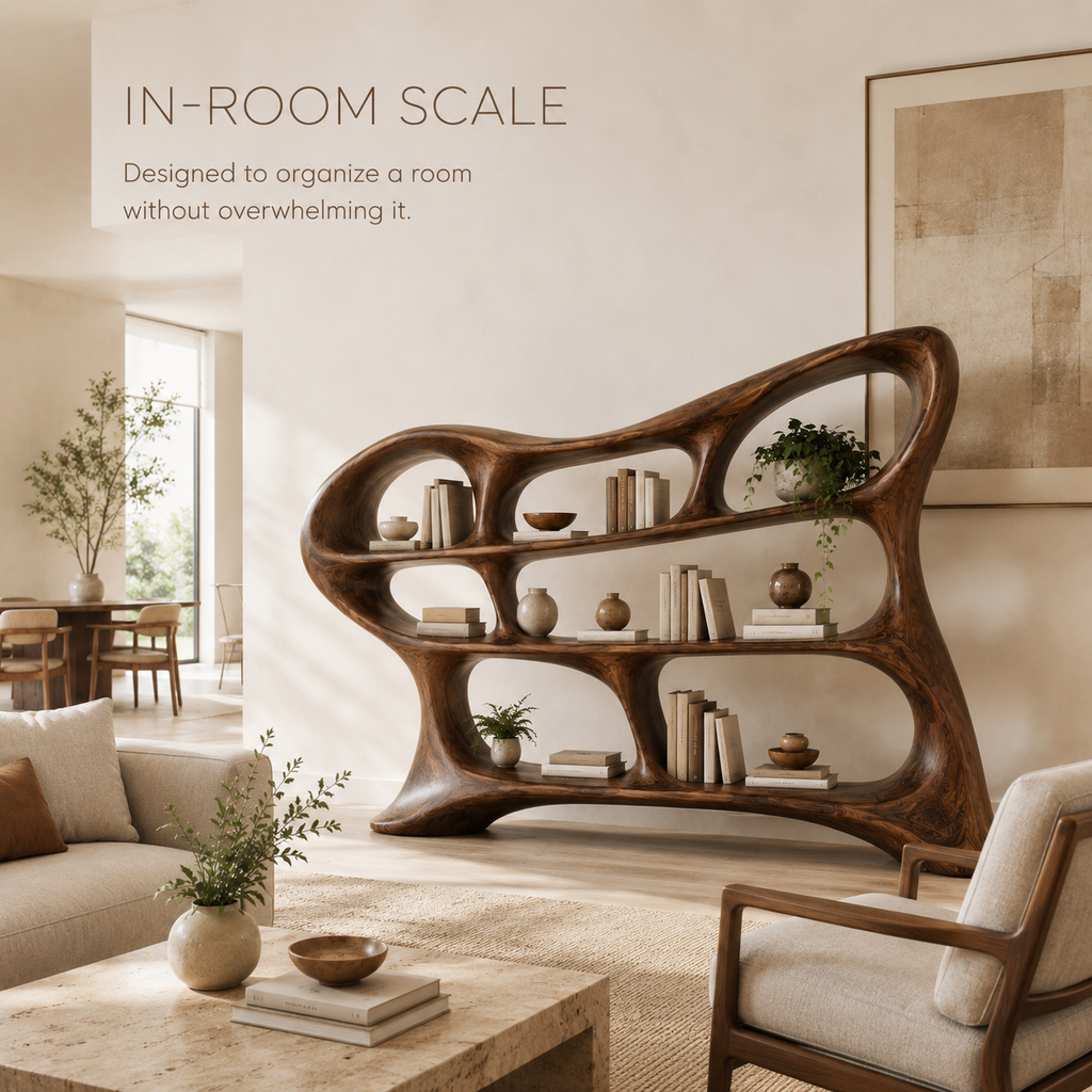Koa Organic Display Bookshelf - product image 04