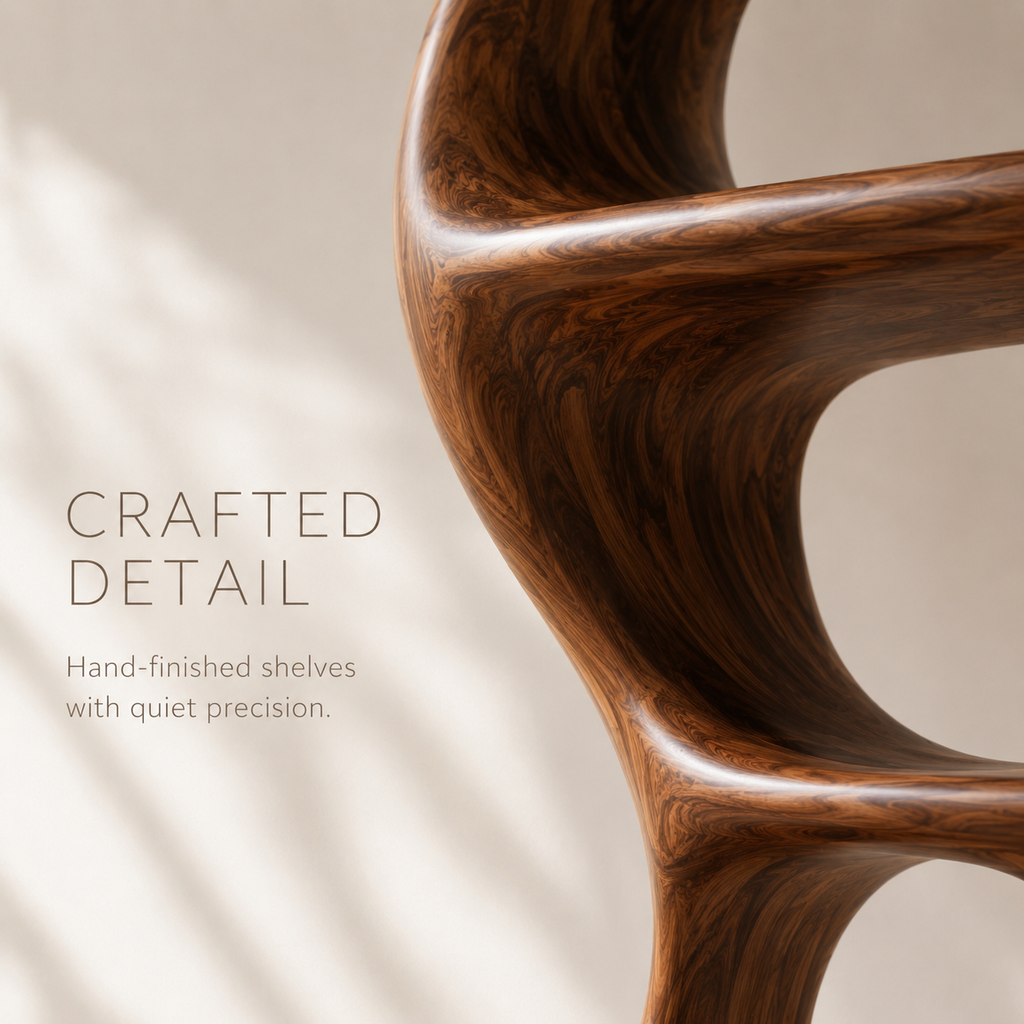 Brisa Sculptural Bookcase - product image 06