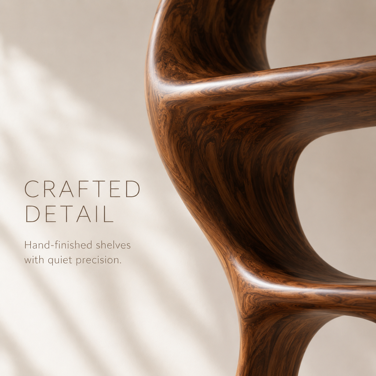 Brisa Sculptural Bookcase - product image 06