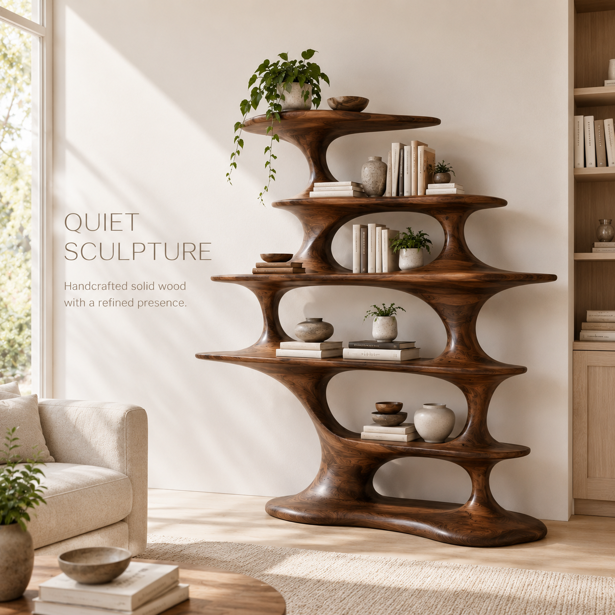 Nola Soft Arch Bookshelf - product image 02
