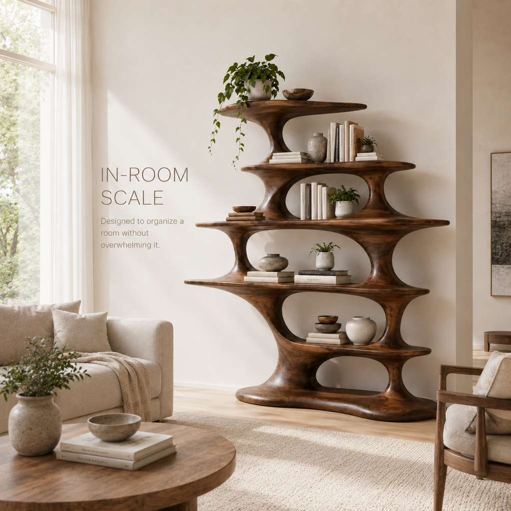 Nola Soft Arch Bookshelf - product image 07