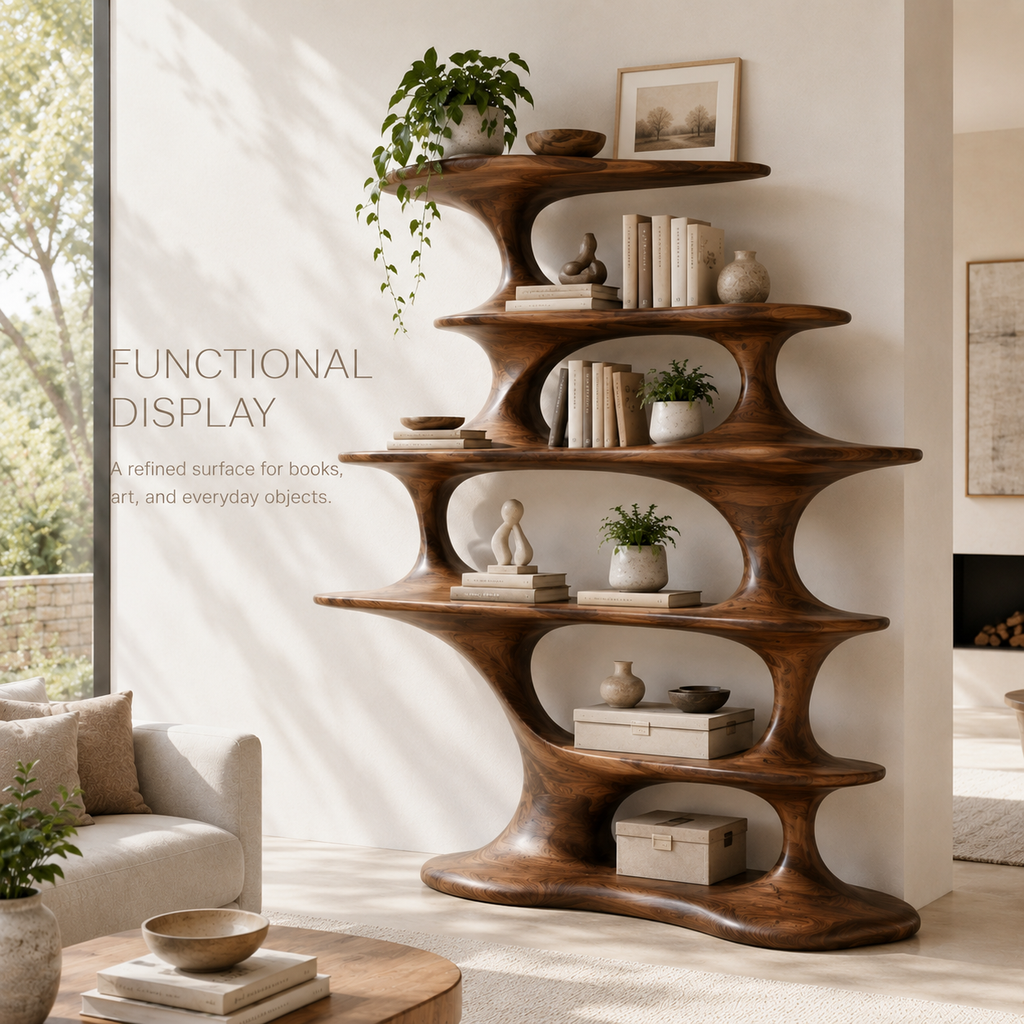 Nola Soft Arch Bookshelf - product image 08