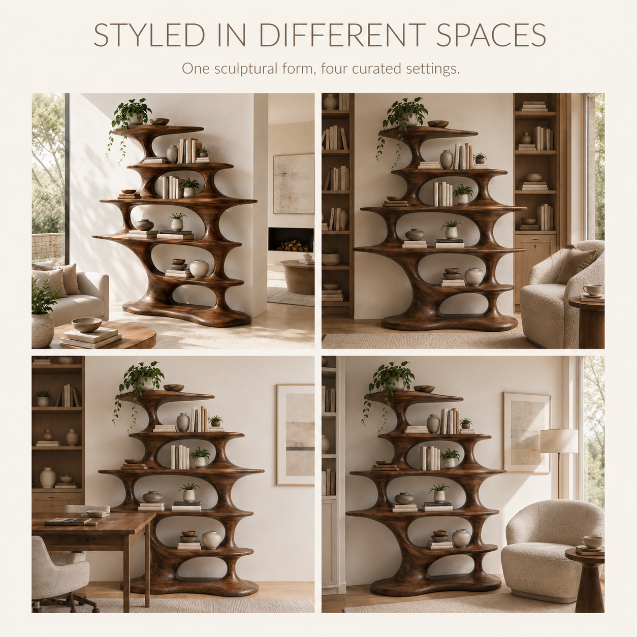 Nola Soft Arch Bookshelf - product image 09