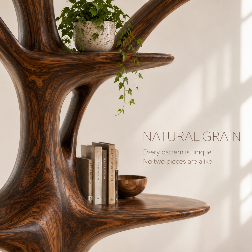 Caldera Organic Wood Bookshelf - product image 05