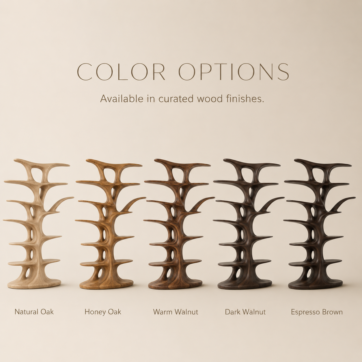 Caldera Organic Wood Bookshelf - product image 11