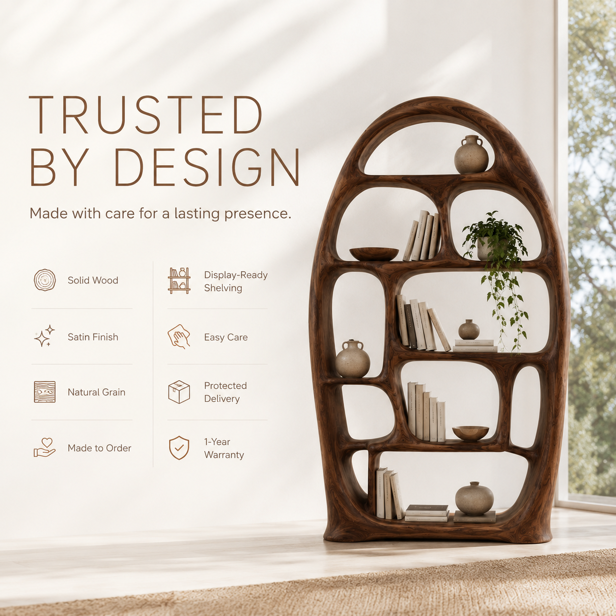 Elara Gallery Display Bookshelf - product image 09