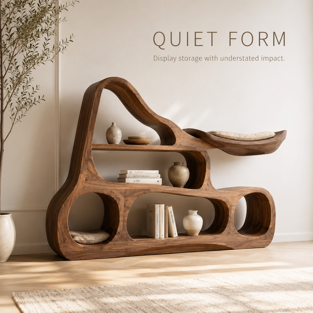 Veyra Soft Curve Bookshelf - product image 03