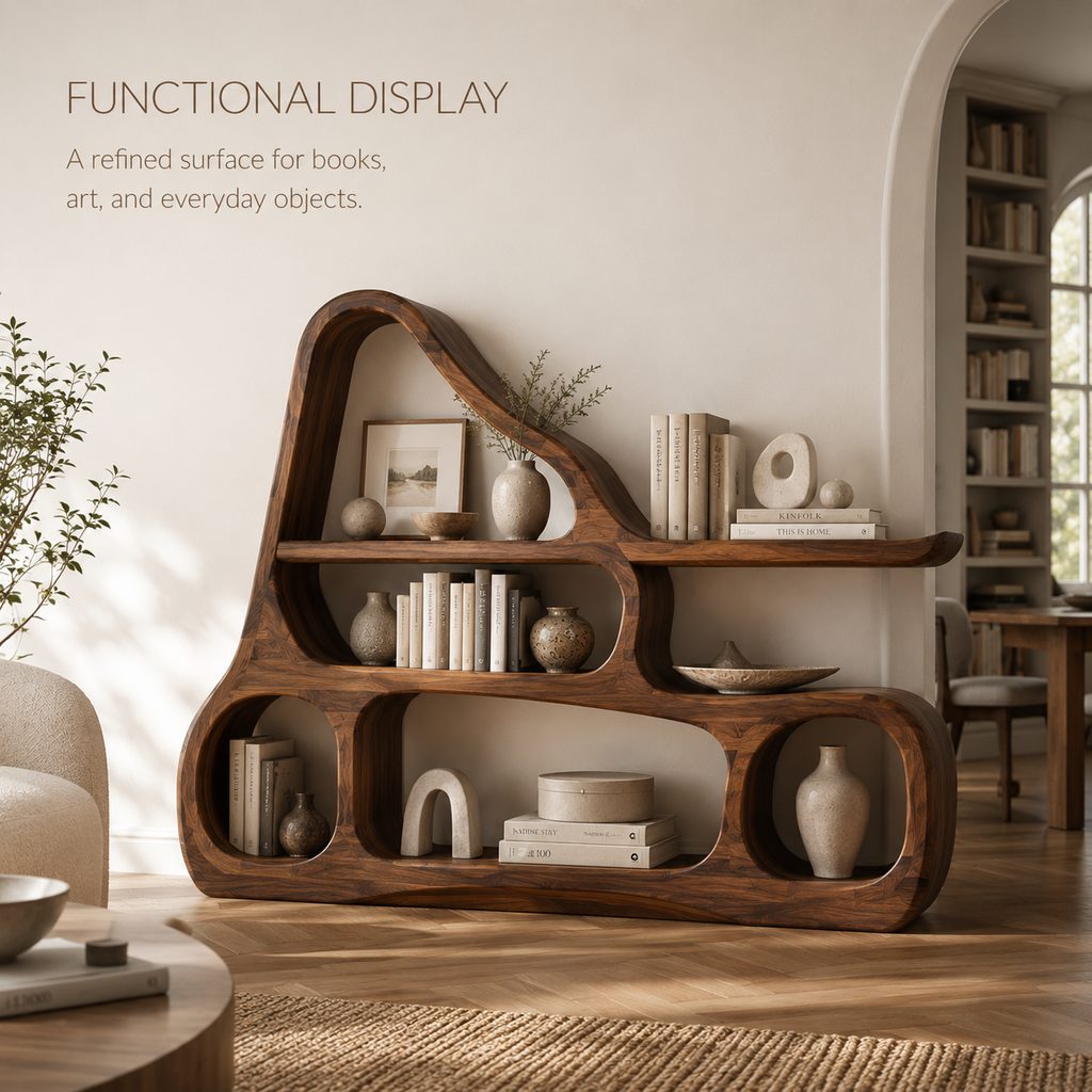 Veyra Soft Curve Bookshelf - product image 07
