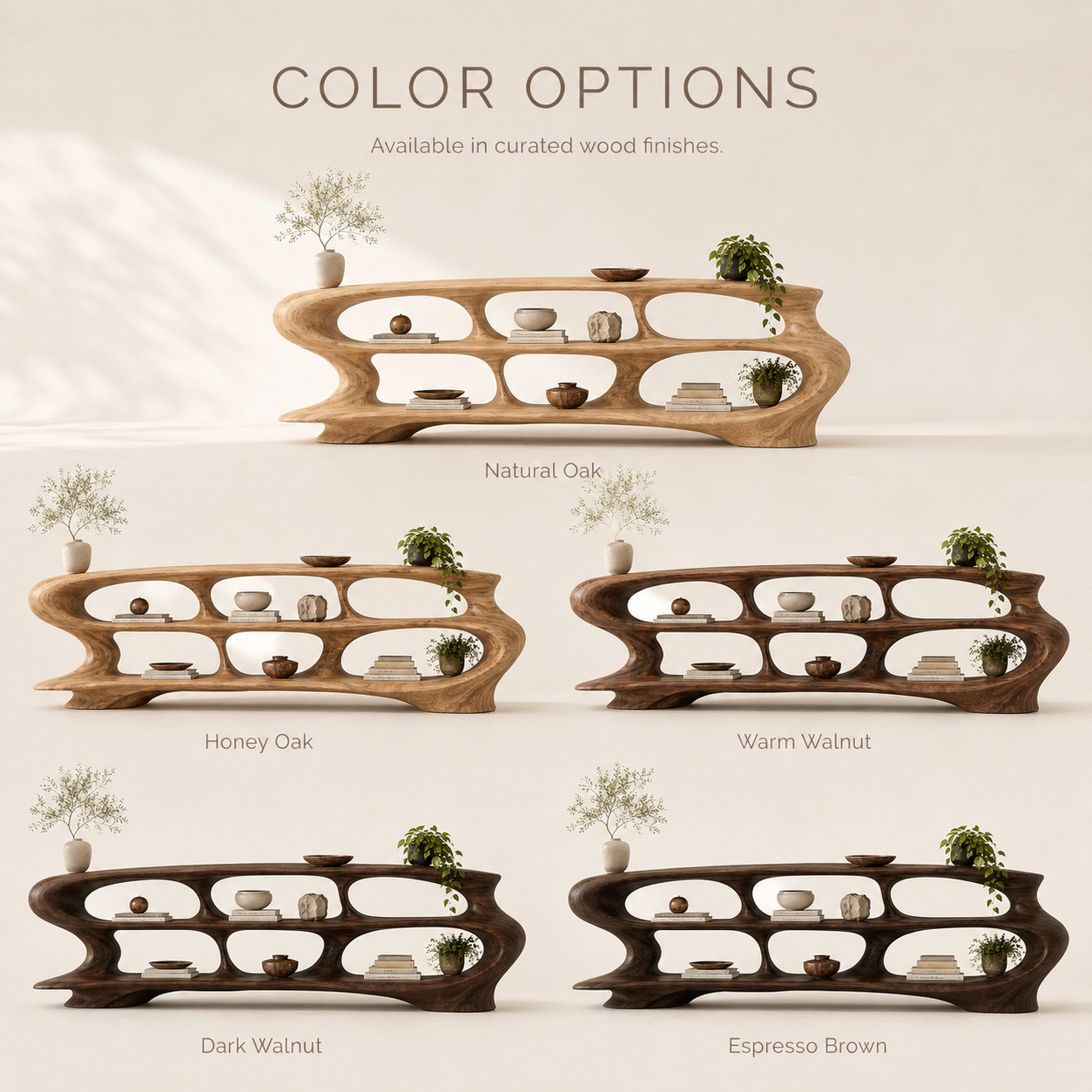 Liora Warm Walnut Bookshelf - product image 10