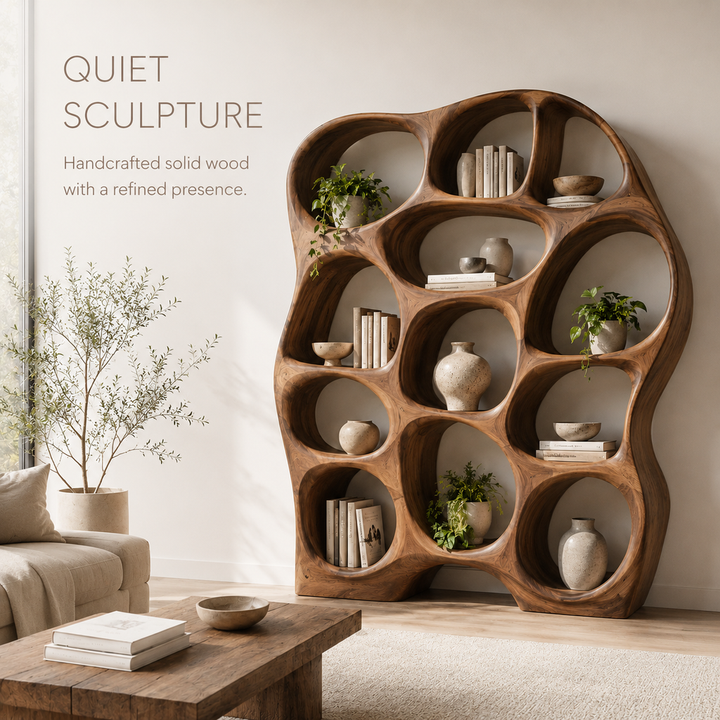 Rowan Hollow Form Bookshelf - product image 02