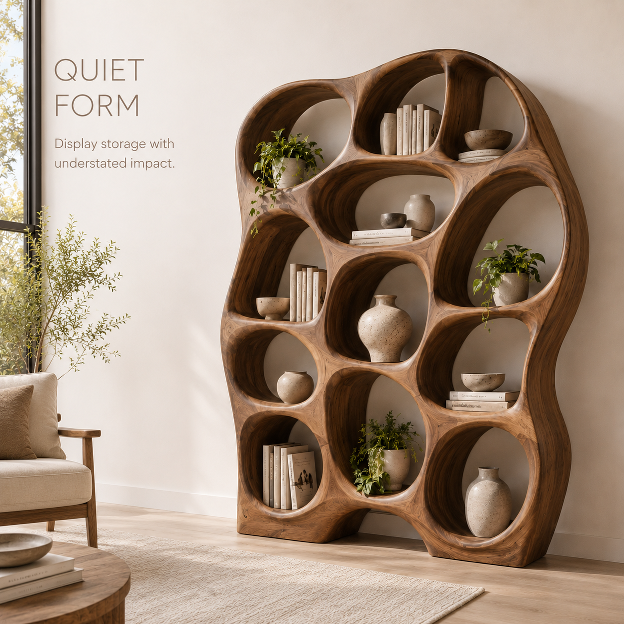 Rowan Hollow Form Bookshelf - product image 03