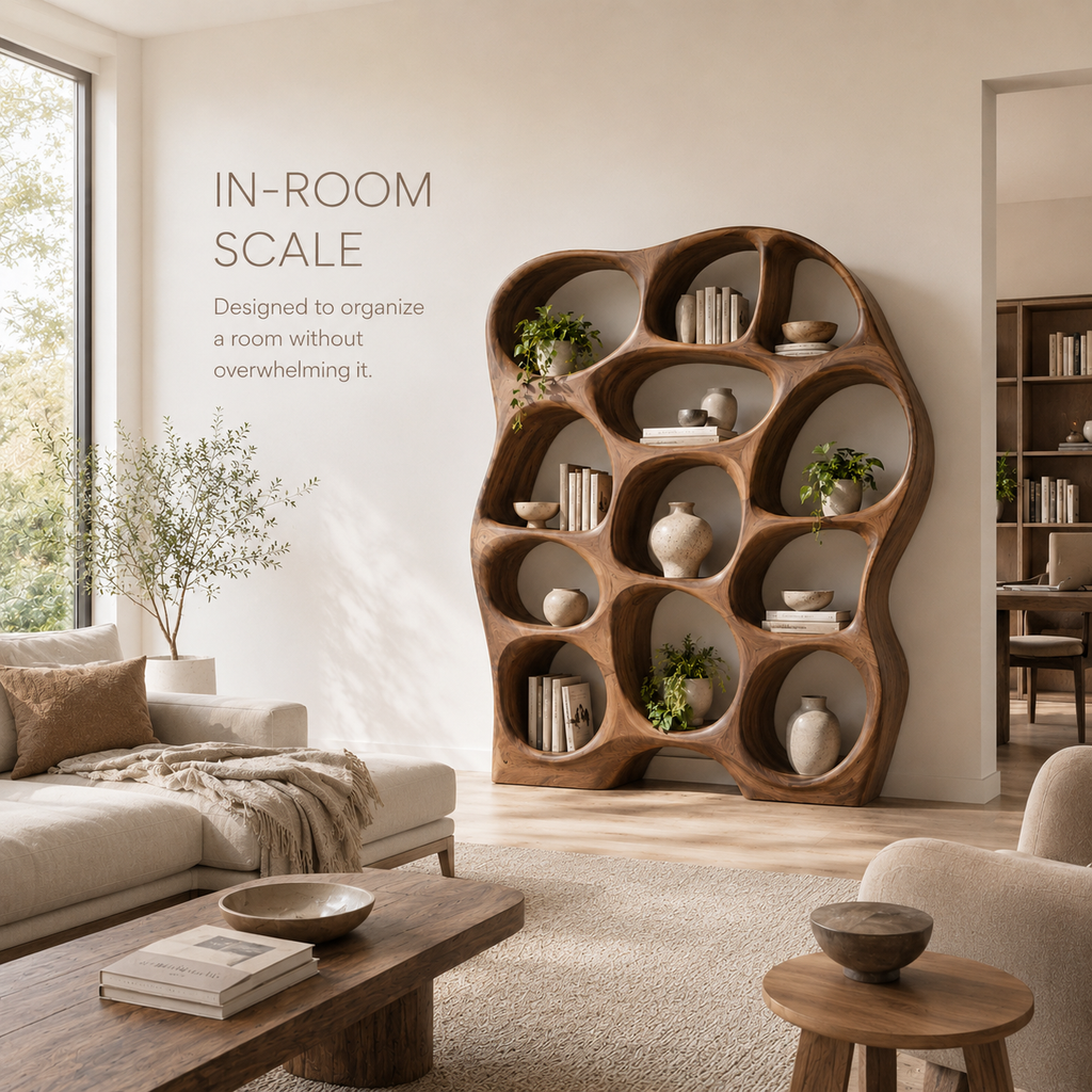 Rowan Hollow Form Bookshelf - product image 04