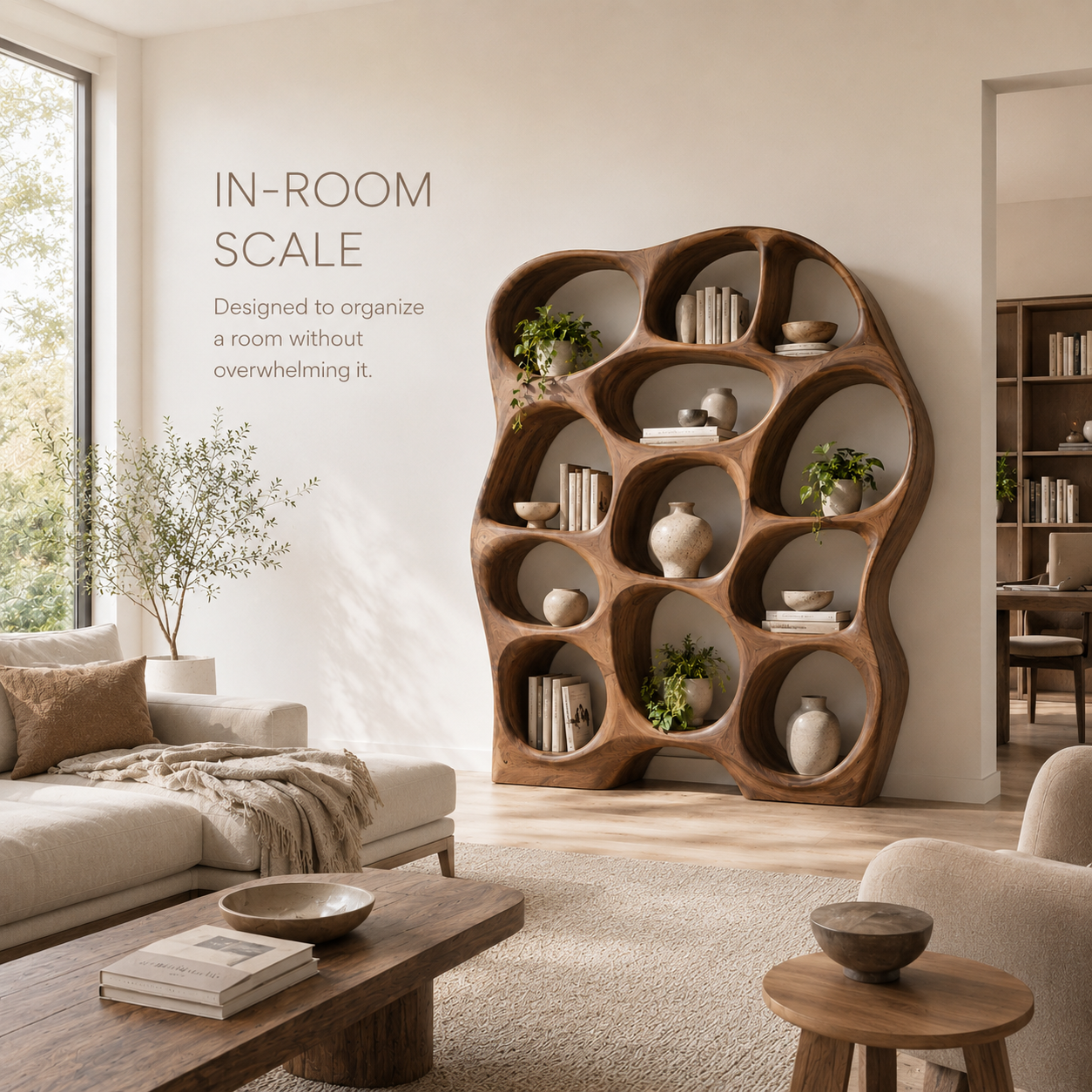 Rowan Hollow Form Bookshelf - product image 04