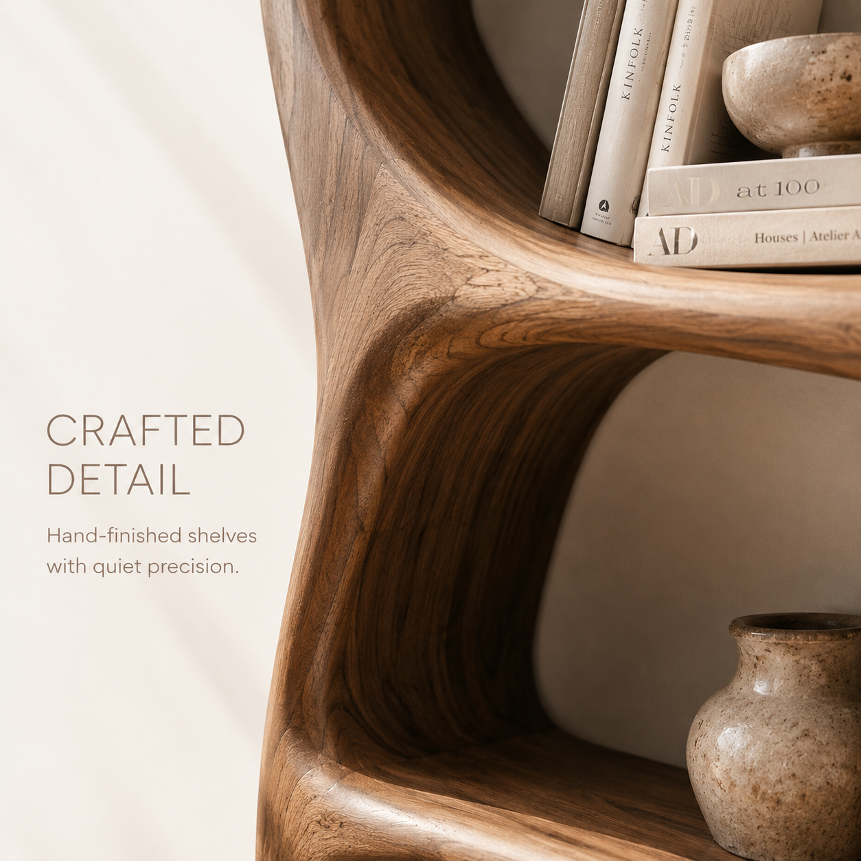 Rowan Hollow Form Bookshelf - product image 06
