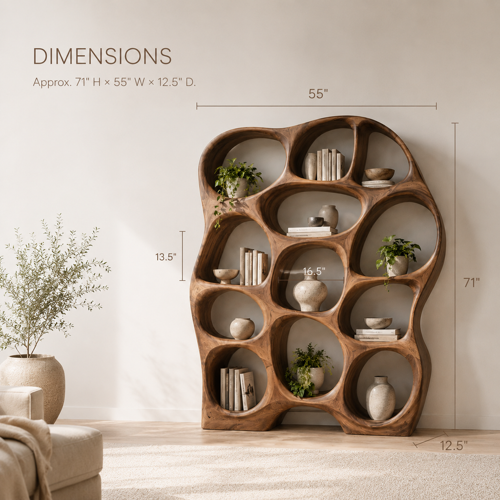 Rowan Hollow Form Bookshelf - product image 08