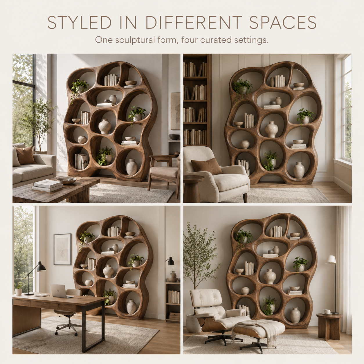 Rowan Hollow Form Bookshelf - product image 11