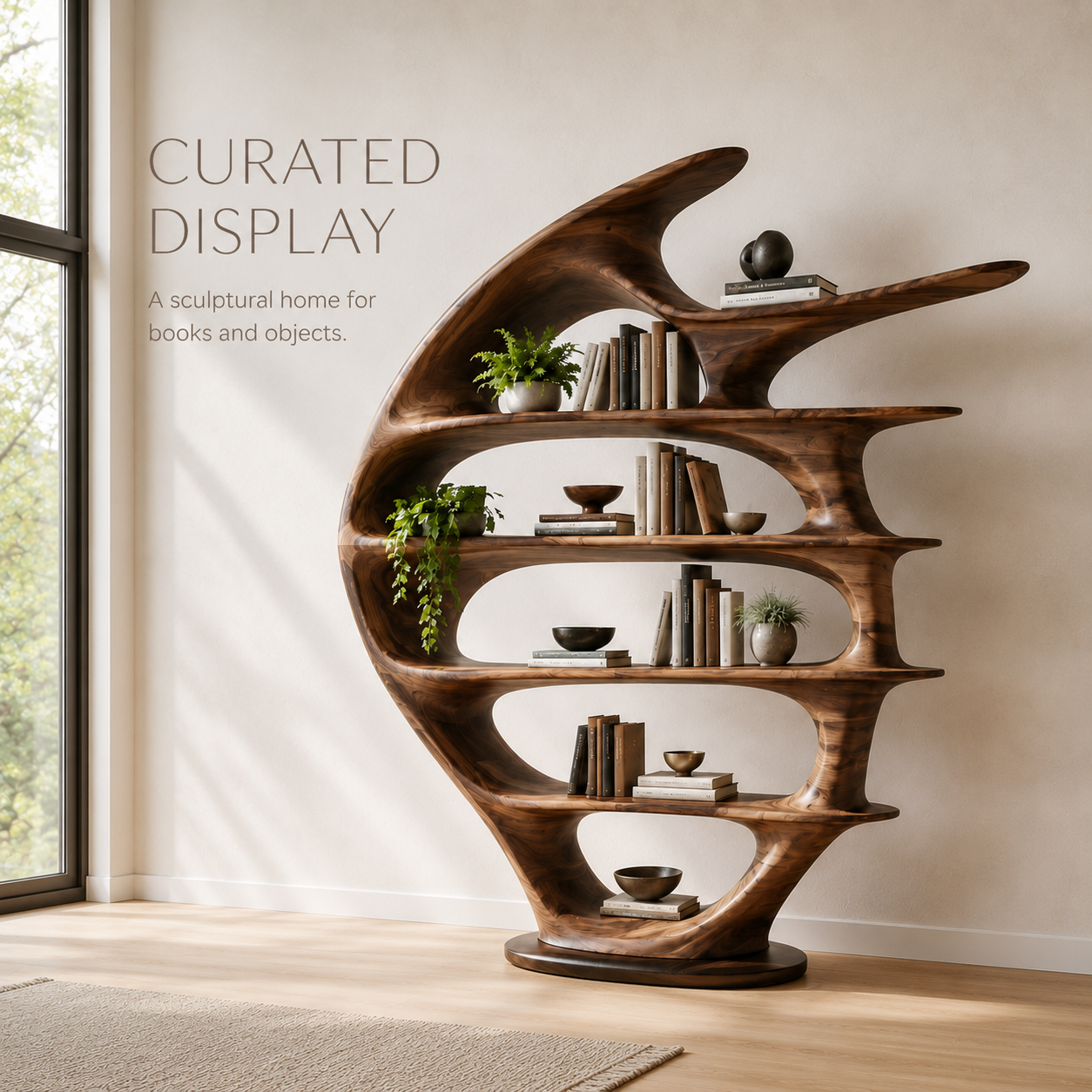 Brielle Sculpted Display Shelf - product image 04