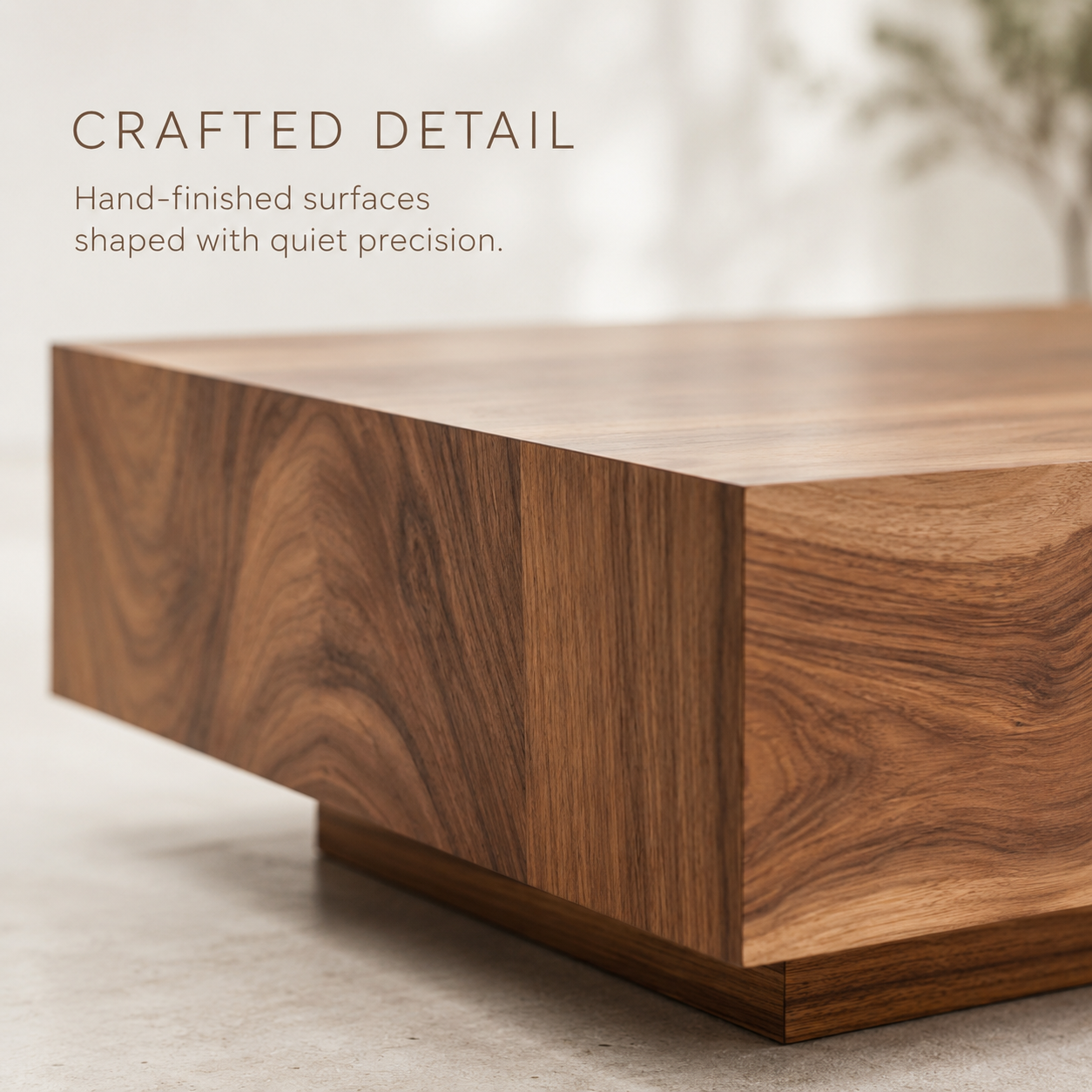 Rhea Sculptural Low Coffee Table - product detail 5