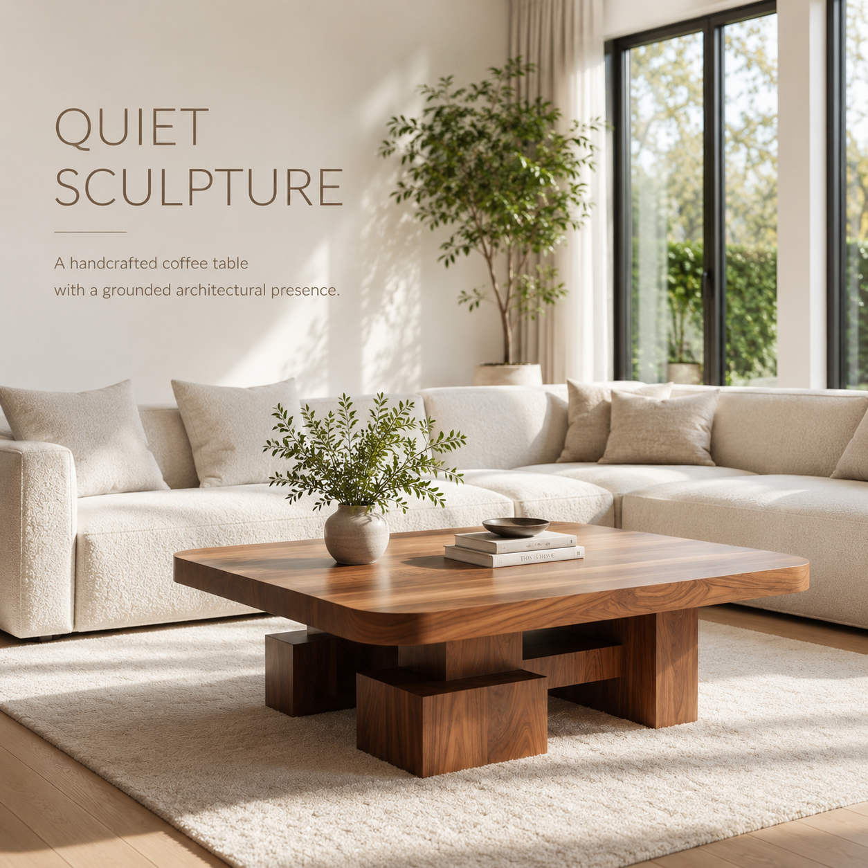 Bellamy Soft Curve Coffee Table - product detail 1