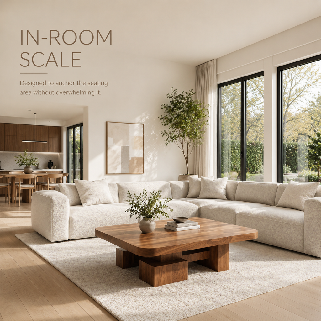 Bellamy Soft Curve Coffee Table - product detail 3
